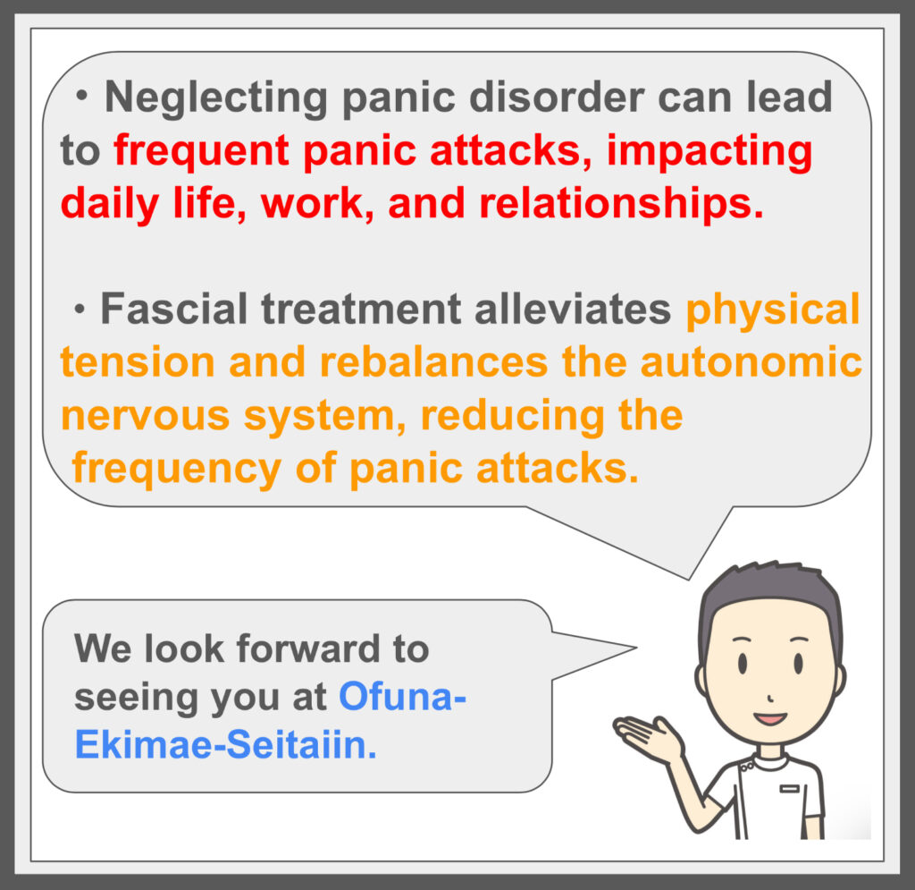 Fascial treatment addresses panic disorder’s root causes!
