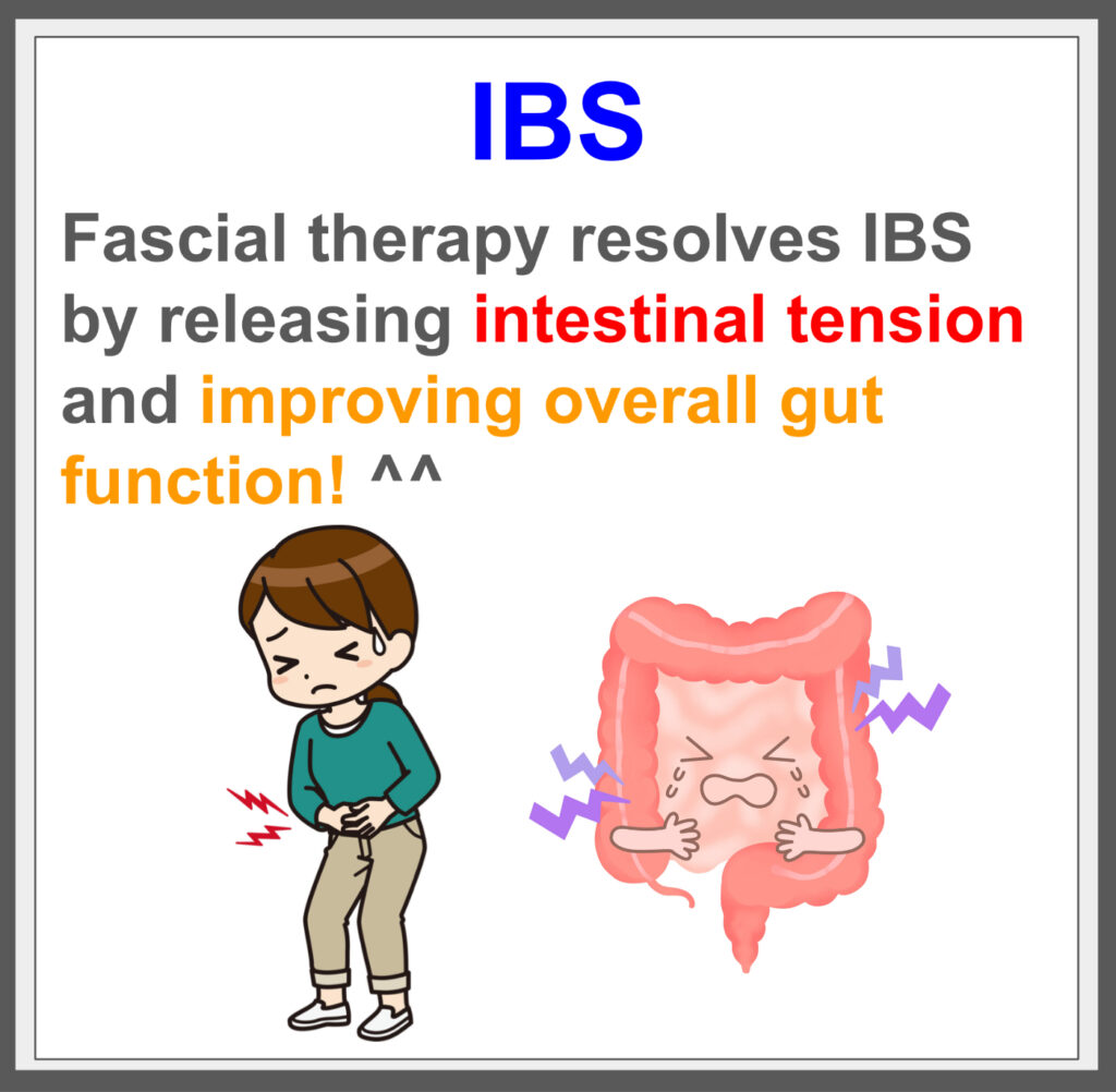 Relieve IBS with fascial treatment.