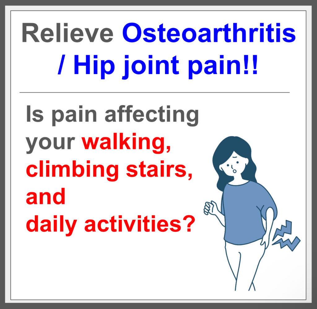 Relieve osteoarthritis with fascial treatment.