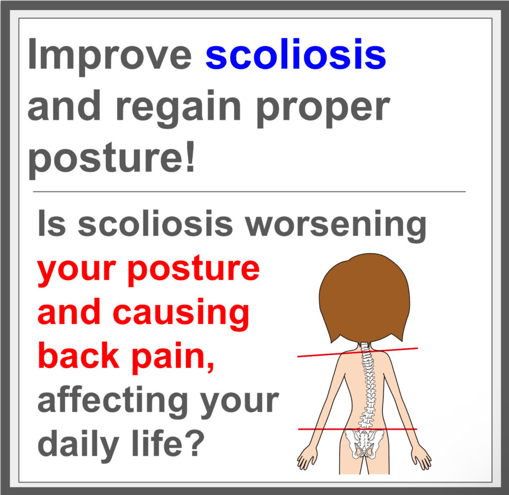 Treat scoliosis and improve posture!