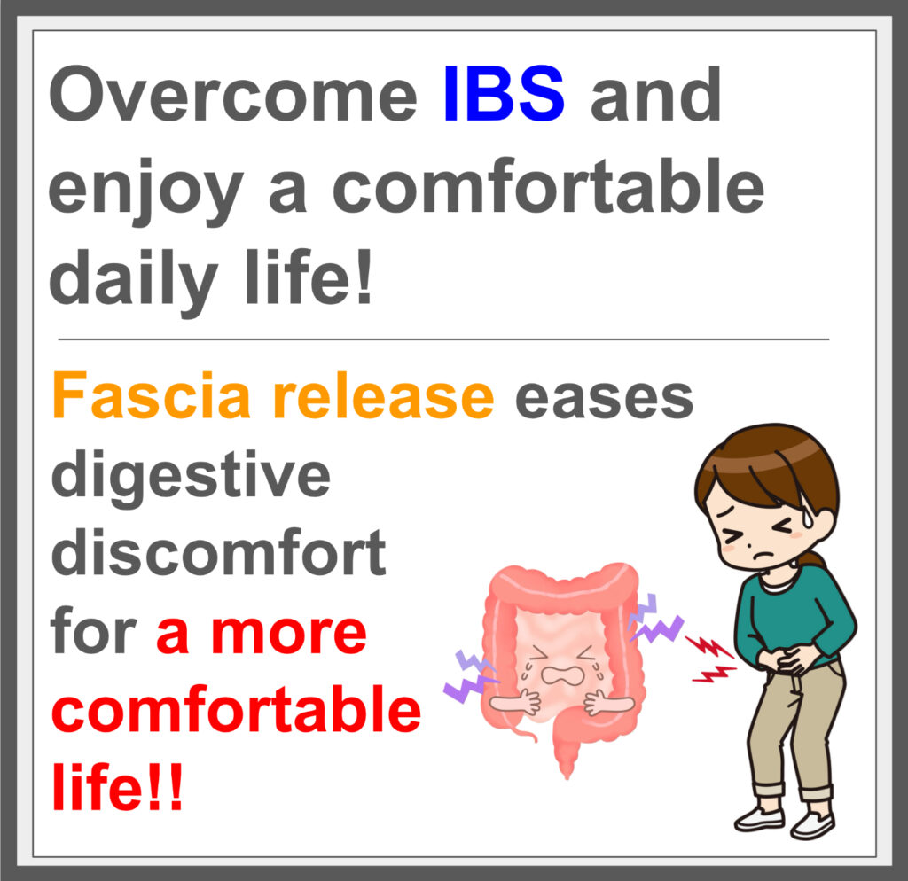 Relieve IBS with myofascial therapy.