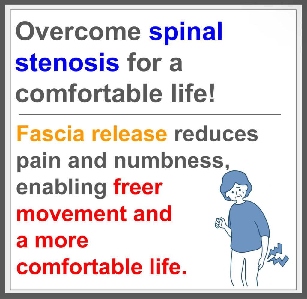 Identifying spinal stenosis causes, curing it.