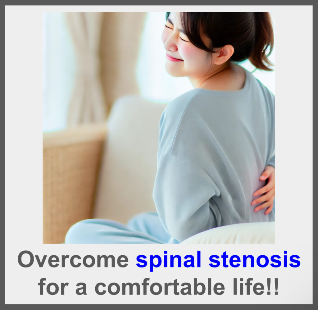 Identifying spinal stenosis causes, curing it.