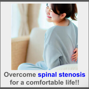 Identifying spinal stenosis causes, curing it.