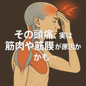 頭痛の本当の原因、ご存知ですか？〜筋膜と筋肉が関係する頭痛とセルフケア〜