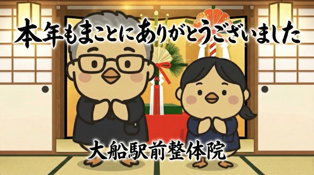 本年も誠にありがとうございました。😊