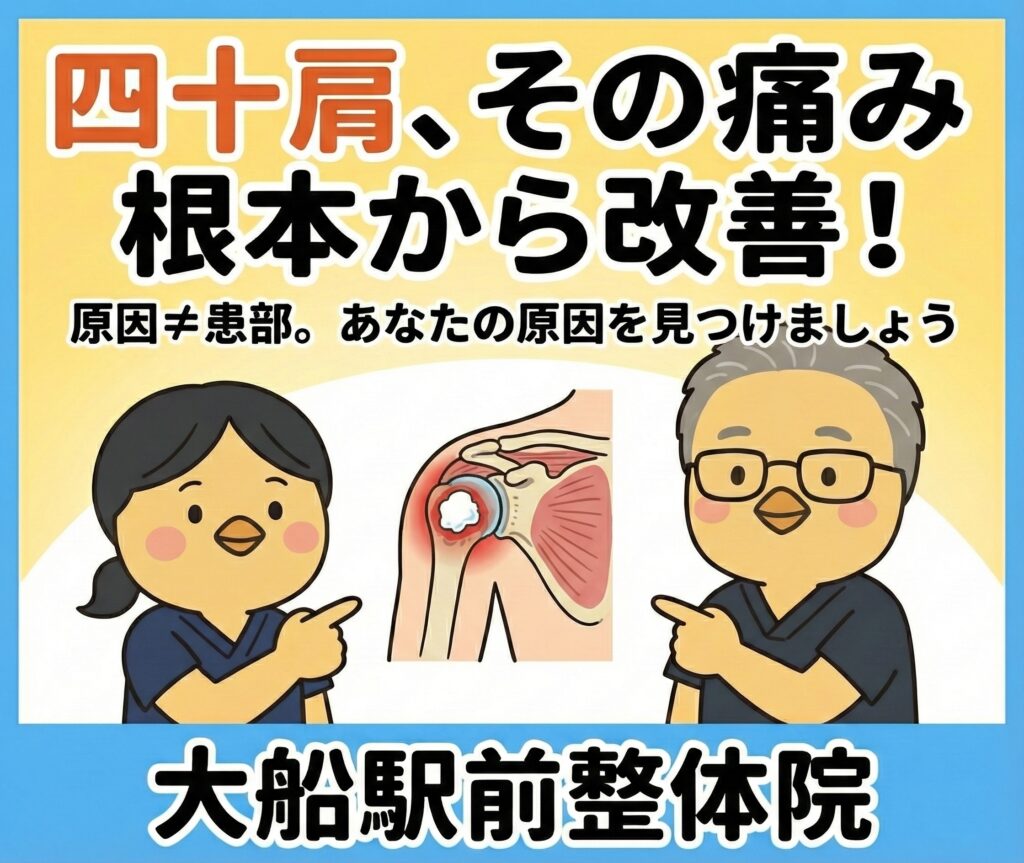 湿布や注射でも良くならない五十肩、諦めていませんか？