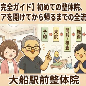 「整体って何するの？」その不安、漫画で解消します！🔰