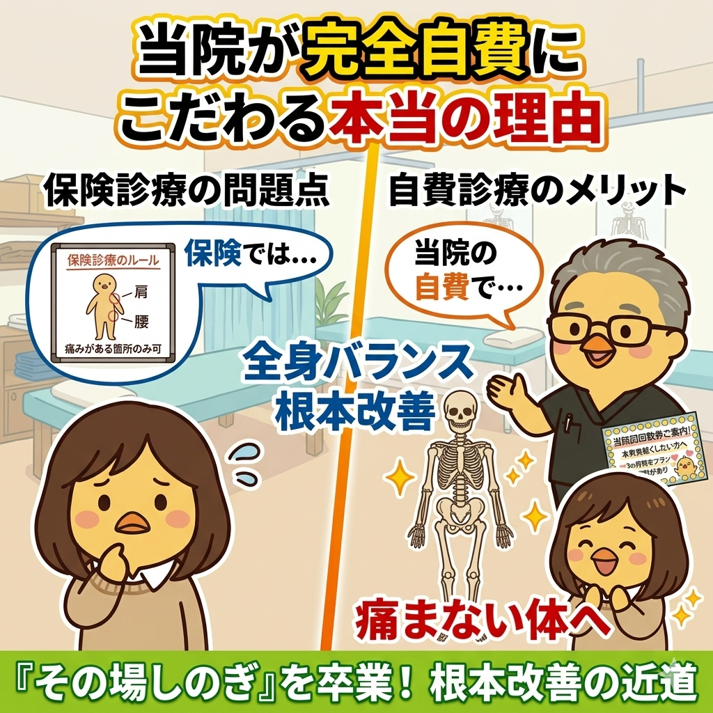 【なぜ自費の整体は「高い」のか？🤔】
