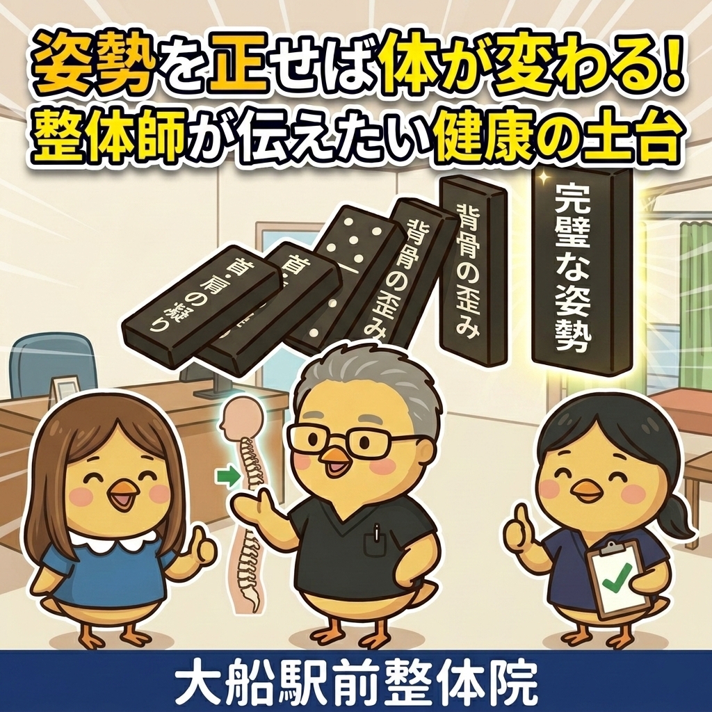 万病の引き金、それは「姿勢」でした。