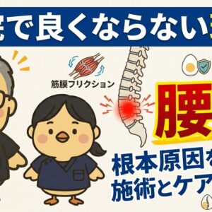 腰痛を根本から解消するアプローチ