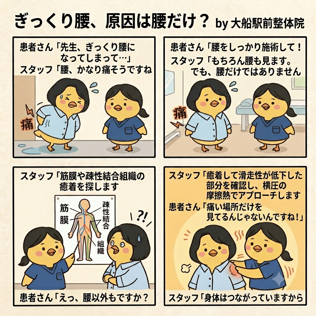 ぎっくり腰、