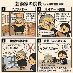 芸術家の院長　by 大船駅前整体院