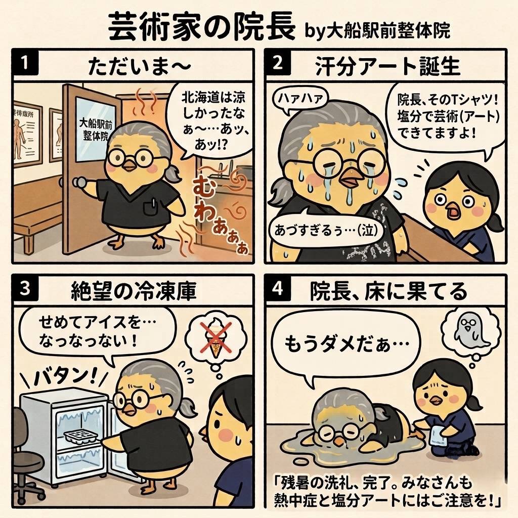 芸術家の院長　by 大船駅前整体院