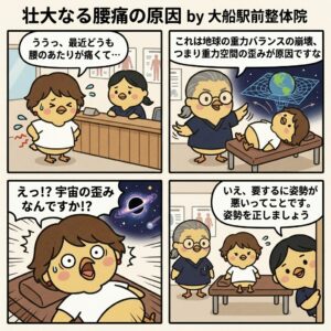 壮大なる腰痛の原因 by 大船駅前整体院