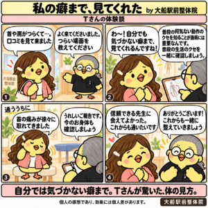 私の癖まで、見てくれた。